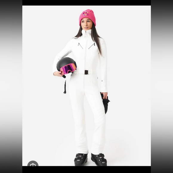 NWT BOGNER WOMEN'S MALISHA SKI SUIT WHITE SIZE 8